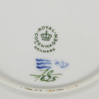 ROYAL COPENHAGEN Blue Flower Dessert/Tea Plates 10/1625 Set of 6